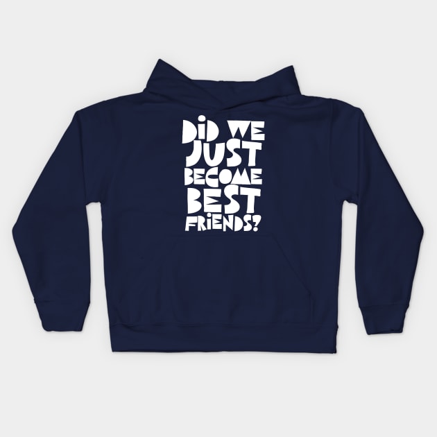 Step Brothers Typography Design Quote Kids Hoodie by DankFutura